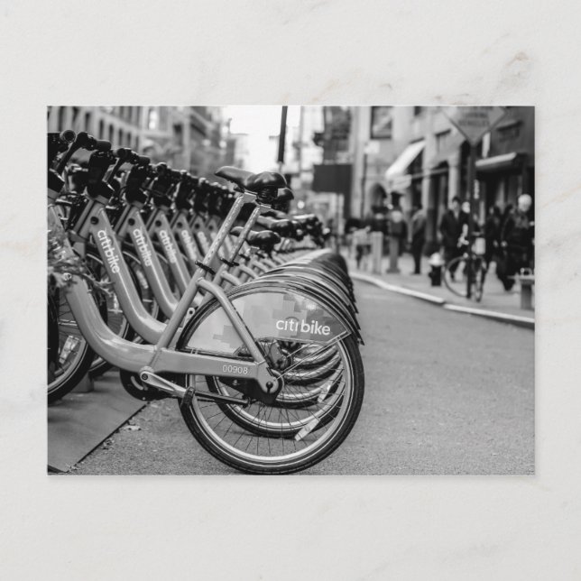 New York City Street Photo Postcard (Front)