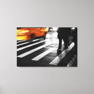 New York City Street Scene Canvas Print