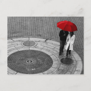 New York City Street Scene Postcard