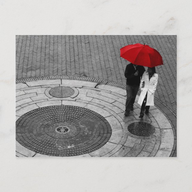 New York City Street Scene Postcard (Front)