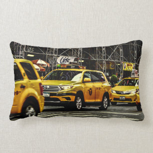 New York City Street Urban Photo Lumbar Cushion