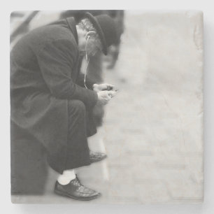 New York City Street Urban Photo Stone Coaster