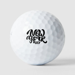 New York City Style Golf Balls
