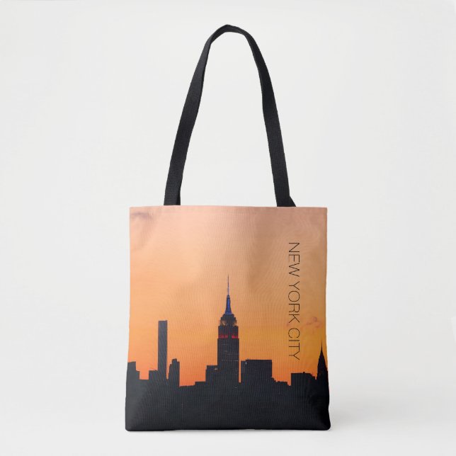 New York City Sunrise Tote Bag (Front)