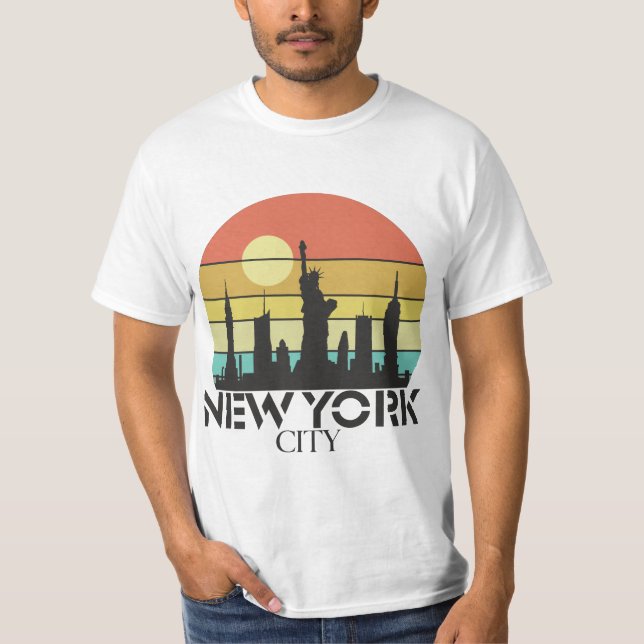 New York City Sunset T-Shirt (Front)