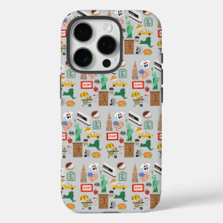 New York City Symbols iPhone 16 Pro Case