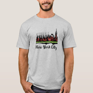 New York City T-shirt drawing/illustration
