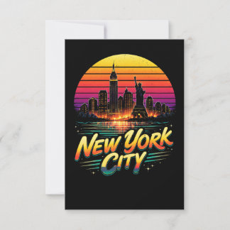 New York City Thank You Card