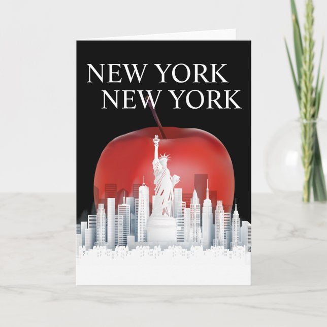 New York City - The Big Apple Card (Front)