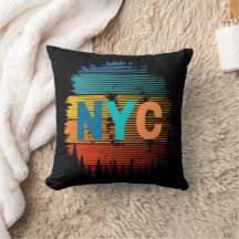 New York City Throw Pillow