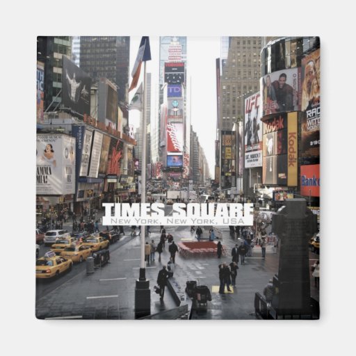 Image of New York City Times Square Fridge Magnet