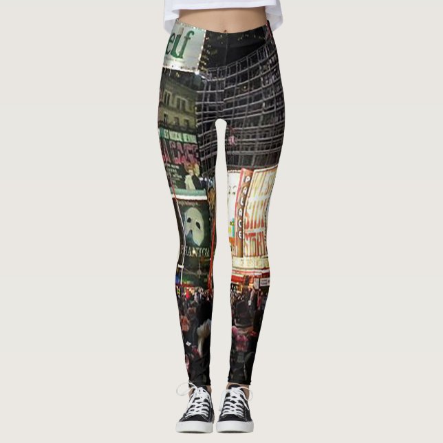 New York City Times Square Leggings (Front)