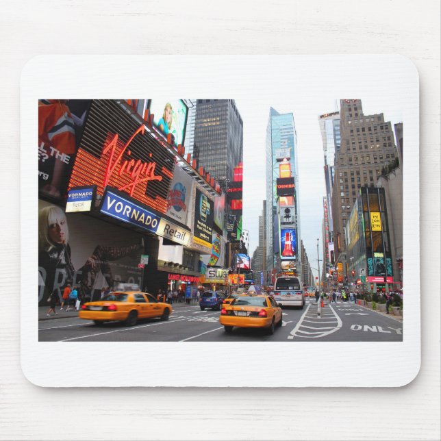 New York City Times Square Mouse Mat (Front)
