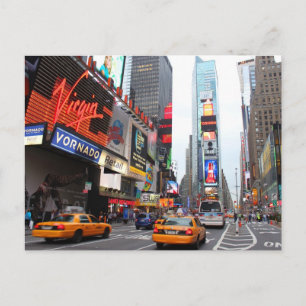 New York City Times Square Postcard