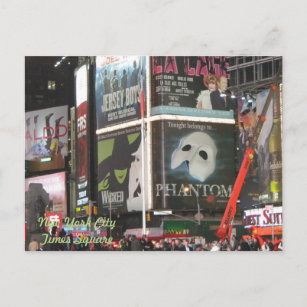 New York City, Times Square Postcard