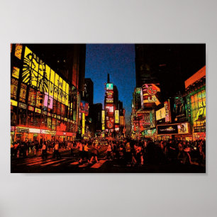 New York City (Times Square) Poster