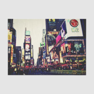 New York City Times Square Tissue Paper