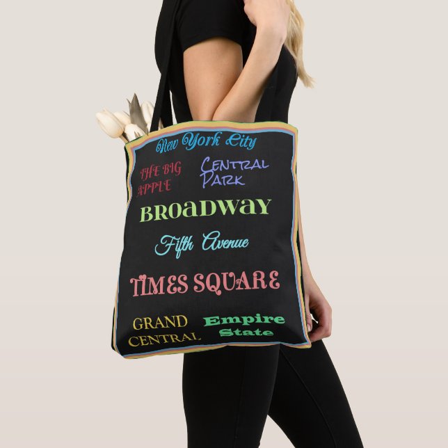New York City Tote Bag (Close Up)