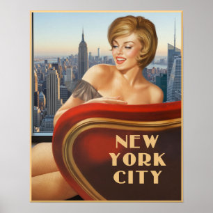 New York City Travel Poster