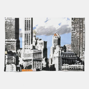New York City Travel Tea Towel