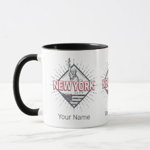 New York City United States Vintage USA Souvenir Mug