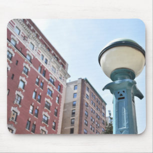 New York City Upper West Side Apartment Building Mouse Mat