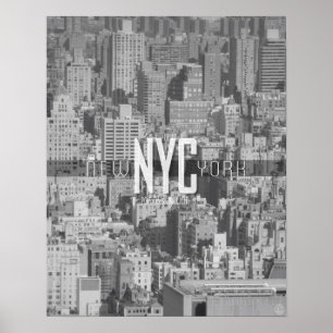 New York City Urban Jungle Travel Poster