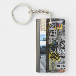 New York City Urban Street Photography Graffiti NY Key Ring