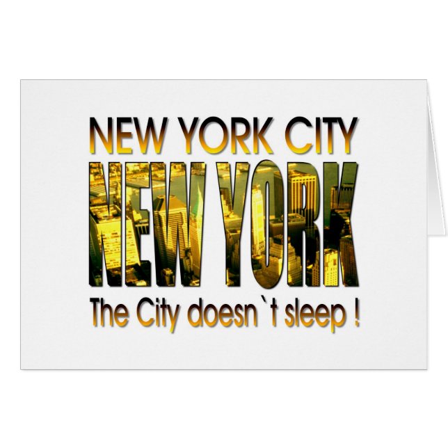 New York City USA (Front Horizontal)