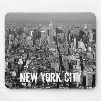 New York City USA skyline 1987 Mouse Mat