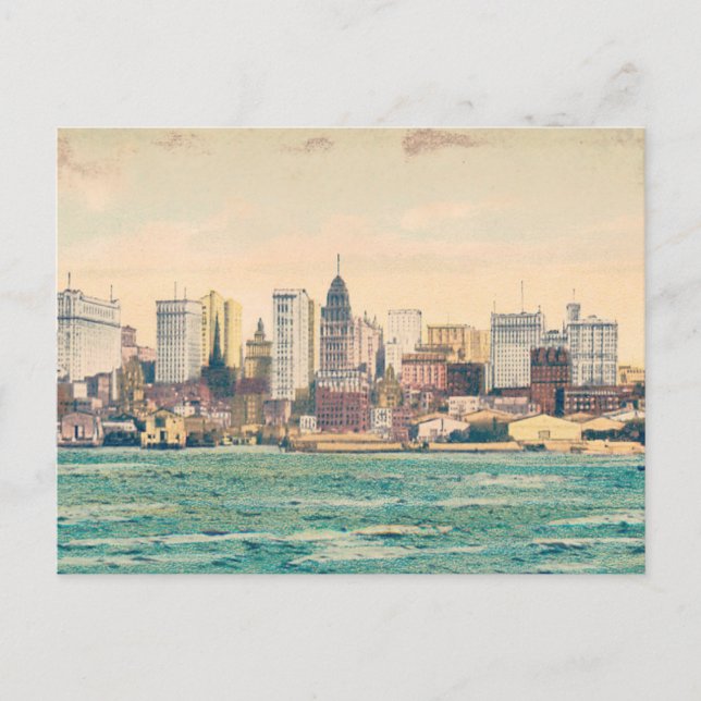 New York City Vintage Postcard (Front)