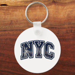 New York City Vintage Street Style Key Ring