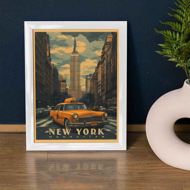 New York City Vintage Travel Poster (Creator Uploaded)