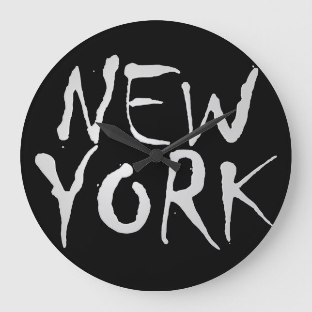 NEW YORK CITY Wall Clock (Front)
