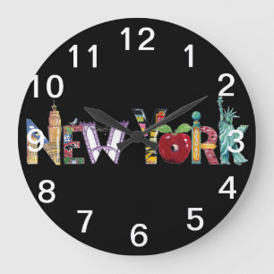 New York City wall clock