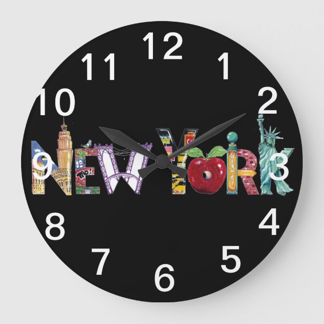 New York City wall clock (Front)
