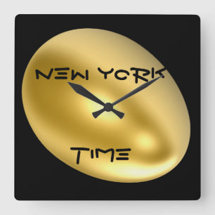 New York City Wall Clock! Square Wall Clock
