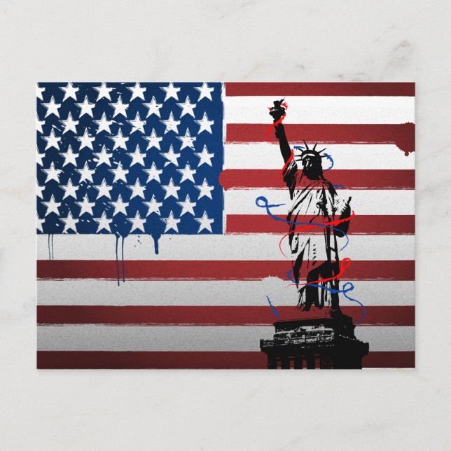 New York City White EDT Postcard (Front)