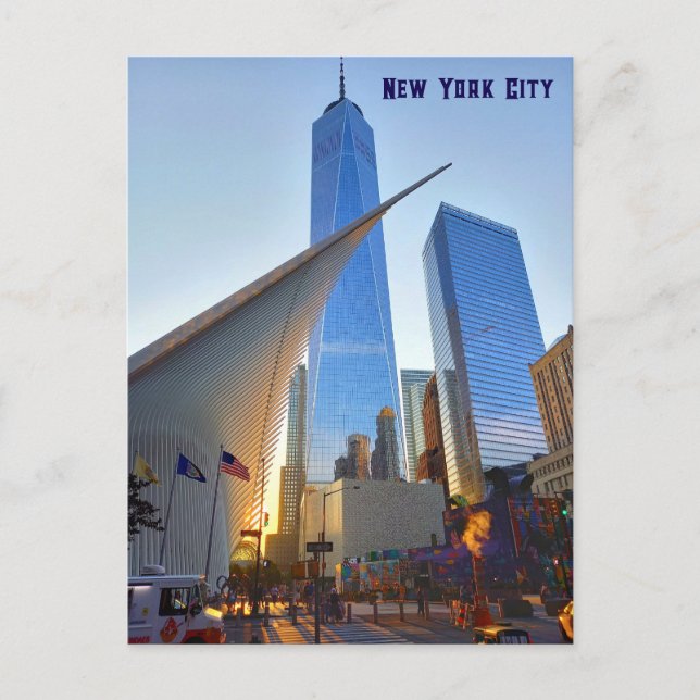 New York City - World Trade Center Postcard (Front)