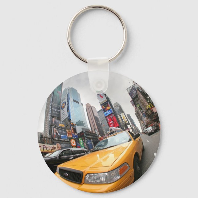 New York City Yellow Cab Key Ring (Front)