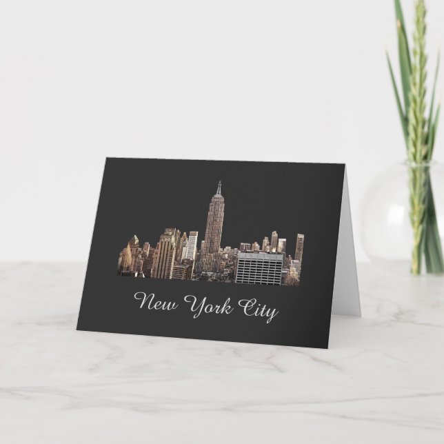 New York Cityscape Card (Front)