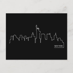 New York cityscape Postcard