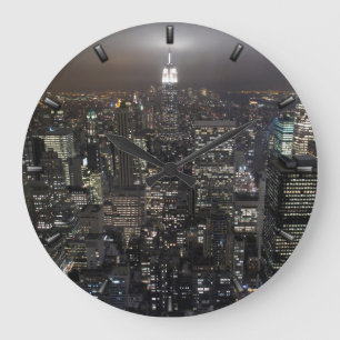 New York Clock Gifts Decor NY Wall Clock