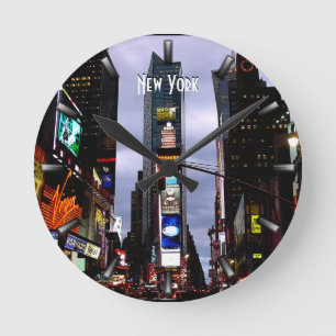 New York  Clock Times Square NY Wall Clock
