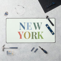 New York Colourful Text   
