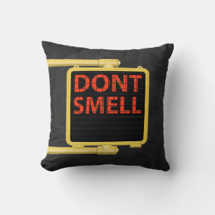 New York Crosswalk Sign Smell Cushion