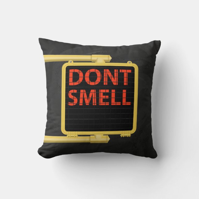 New York Crosswalk Sign Smell Cushion (Front)