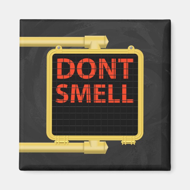 New York Crosswalk Sign Smell Magnet (Front)