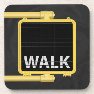 New York Crosswalk Sign Walk Coaster