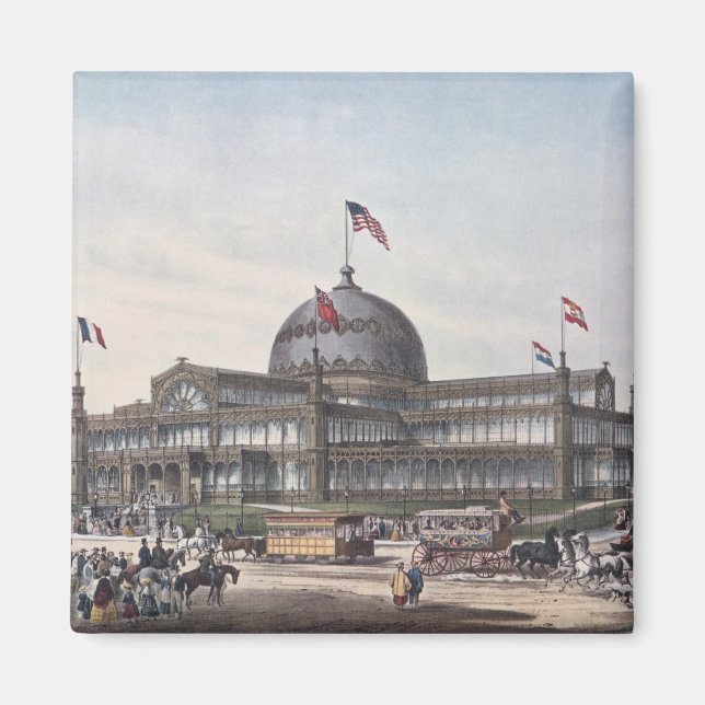 New York Crystal Palace Magnet (Front)